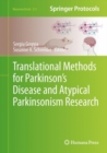 Translational Methods for Parkinson's Disease and Atypical Parkinsonism Research - eBook