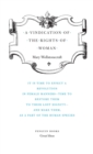 Vindication of the Rights of Woman - eBook