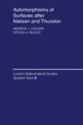 Automorphisms of Surfaces after Nielsen and Thurston - eBook