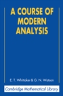 A Course of Modern Analysis - eBook