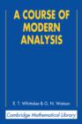 Course of Modern Analysis - eBook