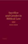 Sacrifice and Gender in Biblical Law - eBook