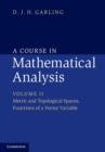 A Course in Mathematical Analysis: Volume 2, Metric and Topological Spaces, Functions of a Vector Variable - eBook