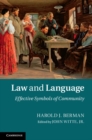 Law and Language : Effective Symbols of Community - eBook