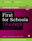 First for Schools Trainer Six Practice Tests with Answers and Teachers Notes with Audio - Book