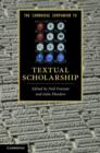 Cambridge Companion to Textual Scholarship - eBook