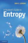 A Student's Guide to Entropy - eBook