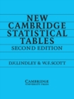 New Cambridge Statistical Tables - eBook