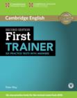 First Trainer Six Practice Tests with Answers with Audio - Book