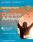 Complete Advanced Student's Book with Answers with CD-ROM with Testbank - Book