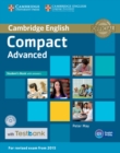 Compact Advanced Student's Book with Answers with CD-ROM with Testbank - Book