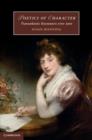 Poetics of Character : Transatlantic Encounters 1700–1900 - eBook