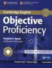 Objective Proficiency Student's Book without Answers with Downloadable Software - Book