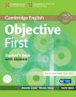 Objective First Student's Book with Answers with CD-ROM - Book