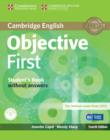 Objective First Student's Book without Answers with CD-ROM - Book