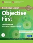 Objective First Teacher's Book with Teacher's Resources CD-ROM - Book