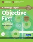 Objective First Student's Book Pack (Student's Book with Answers with CD-ROM and Class Audio CDs(2)) - Book