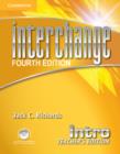 Interchange Intro Teacher's Edition with Assessment Audio CD/CD-ROM - Book