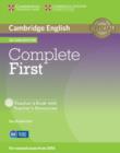 Complete First Teacher's Book with Teacher's Resources CD-ROM - Book