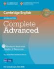 Complete Advanced Teacher's Book with Teacher's Resources CD-ROM - Book