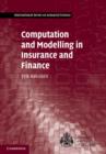 Computation and Modelling in Insurance and Finance - eBook
