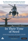 In their Time of Need: Volume 6, The Official History of Australian Peacekeeping, Humanitarian and Post-Cold War Operations : Australia's Overseas Emergency Relief Operations 1918-2006 - eBook