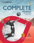 Complete Preliminary for Schools Teacher's Book with Downloadable Resource Pack (Class Audio and Teacher's Photocopiable Worksheets) : For the Revised Exam from 2020 - Book