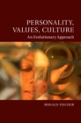 Personality, Values, Culture : An Evolutionary Approach - eBook