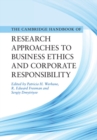 Cambridge Handbook of Research Approaches to Business Ethics and Corporate Responsibility - eBook