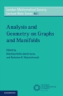 Analysis and Geometry on Graphs and Manifolds - eBook