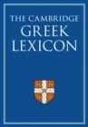 Cambridge Greek Lexicon - eBook