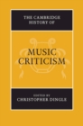 Cambridge History of Music Criticism - eBook