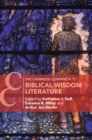 The Cambridge Companion to Biblical Wisdom Literature - eBook