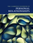 Cambridge Handbook of Personal Relationships - eBook