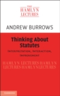 Thinking about Statutes : Interpretation, Interaction, Improvement - eBook