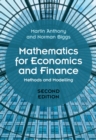 Mathematics for Economics and Finance : Methods and Modelling - eBook