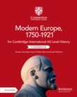 Cambridge International AS Level History Modern Europe, 1750-1921 Coursebook - Book