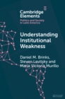 Understanding Institutional Weakness : Power and Design in Latin American Institutions - eBook