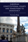 European Constitutional Courts and Transitions to Democracy - eBook