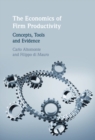 The Economics of Firm Productivity : Concepts, Tools and Evidence - eBook