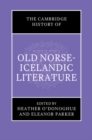 Cambridge History of Old Norse-Icelandic Literature - eBook