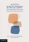 Modern Statutory Interpretation : Framework, Principles and Practice - Book