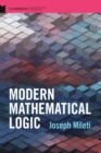 Modern Mathematical Logic - Book