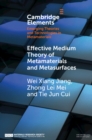 Effective Medium Theory of Metamaterials and Metasurfaces - eBook