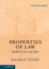 Properties of Law : Modern Law and After - eBook