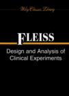 Design and Analysis of Clinical Experiments - eBook