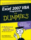Excel 2007 VBA Programming For Dummies - eBook
