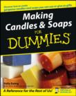 Making Candles and Soaps For Dummies - eBook