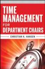 Time Management for Department Chairs - eBook