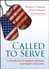 Called to Serve : A Handbook on Student Veterans and Higher Education - eBook